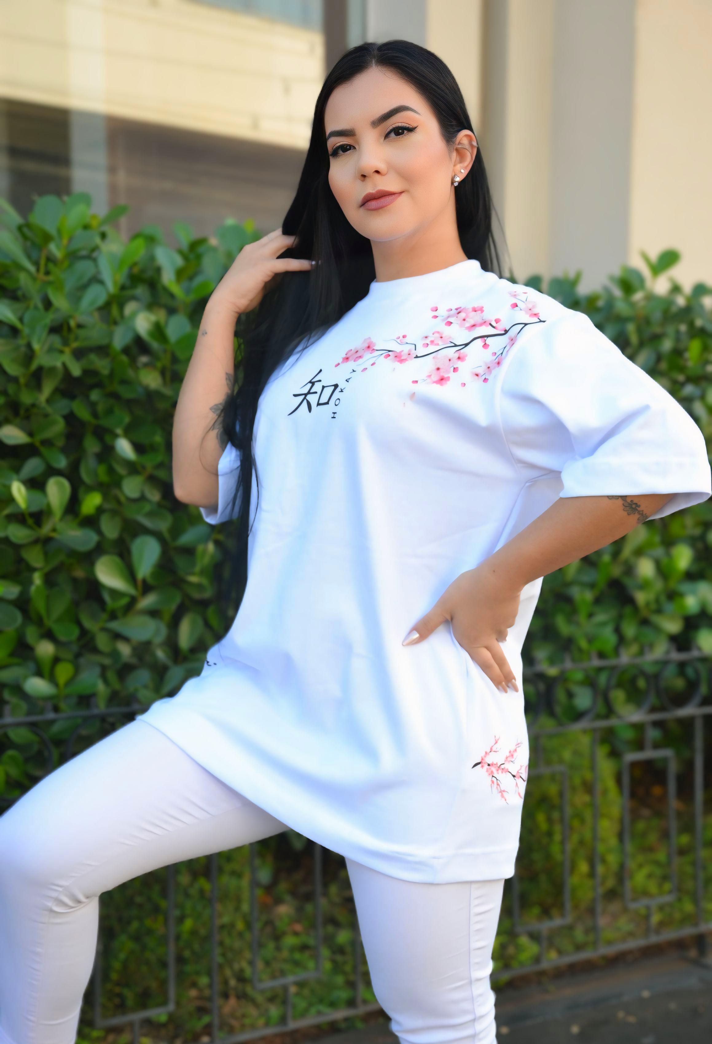 Camiseta Oversized Heavy Hokay Cerejeira