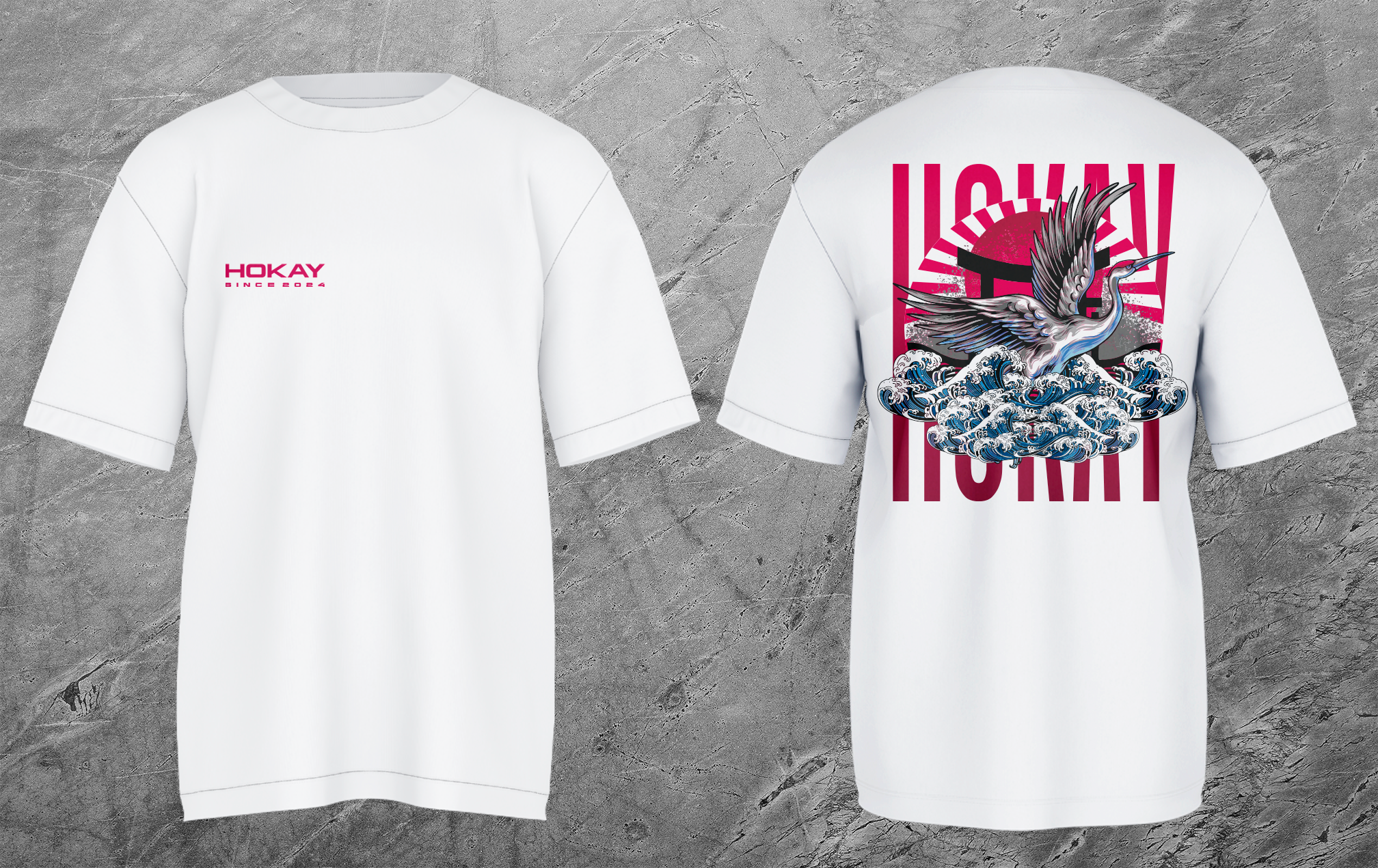 Camiseta Oversized Heavy Hokay Garça