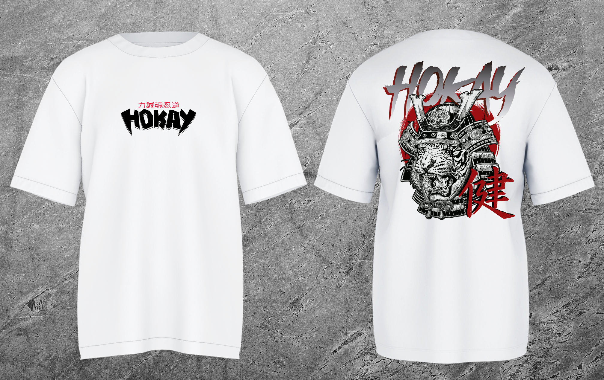 Camiseta Oversized Heavy Hokay Tigre